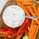 <p>The beauty of this dip is that it is equally delicious with chips or vegetables. Made with lemon, sour cream, mint and pickled peppers, its bright and zippy with a faint heat.</p><p><em><a href="https://www.womansday.com/food-recipes/a35308267/caramelized-lemon-dip-recipe/" rel="nofollow noopener" target="_blank" data-ylk="slk:Get the recipe from Woman's Day »;elm:context_link;itc:0;sec:content-canvas" class="link ">Get the recipe from Woman's Day »</a></em></p>