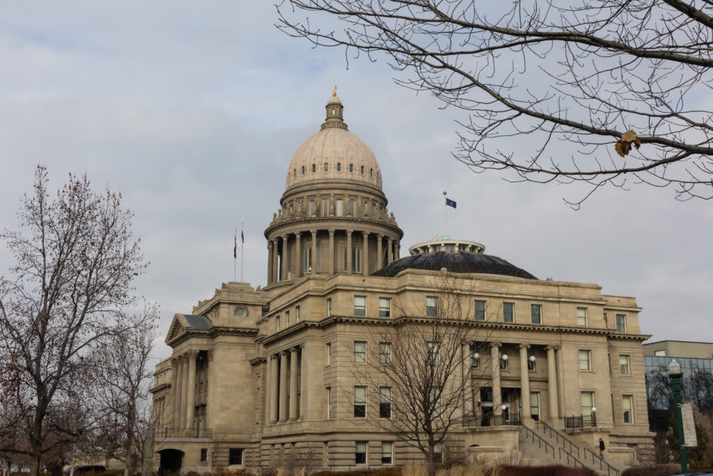 Idaho State Capitol building in Boise