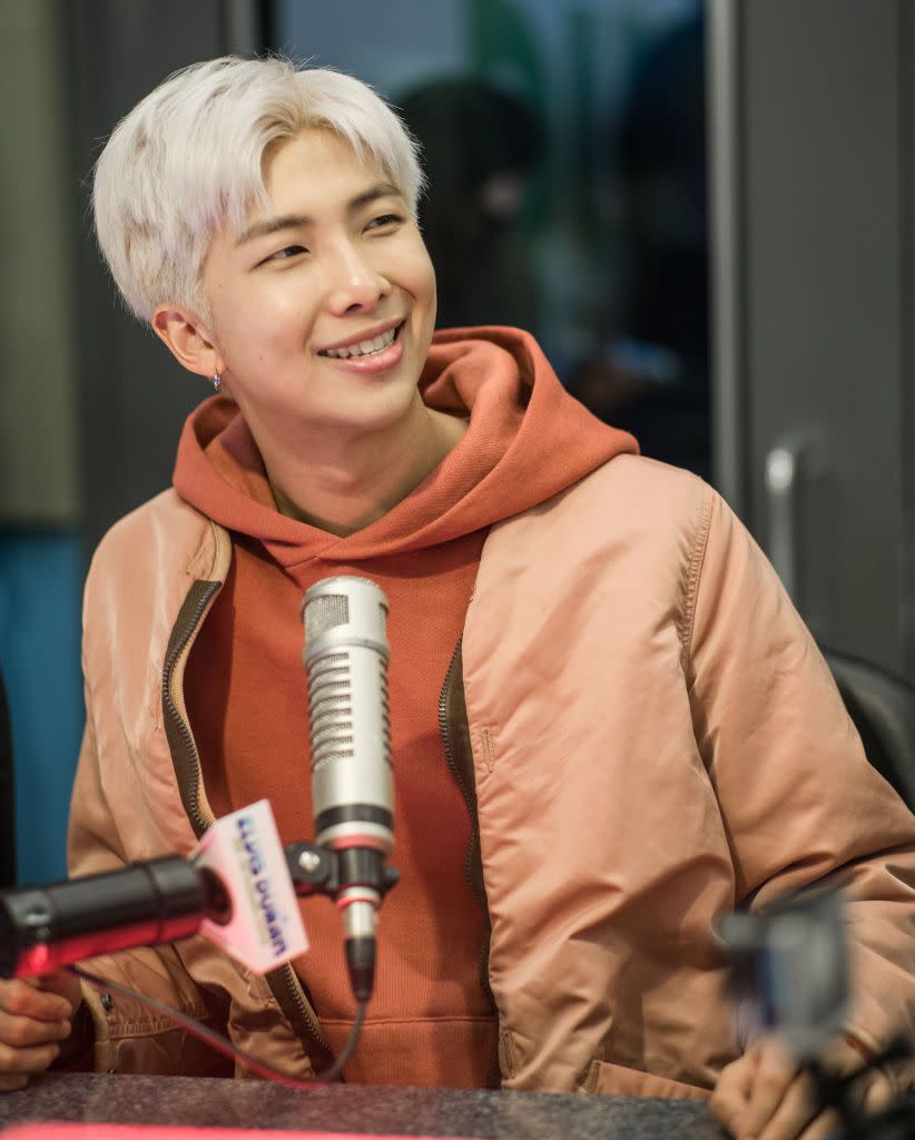 7) RM's Platinum Blonde Hair