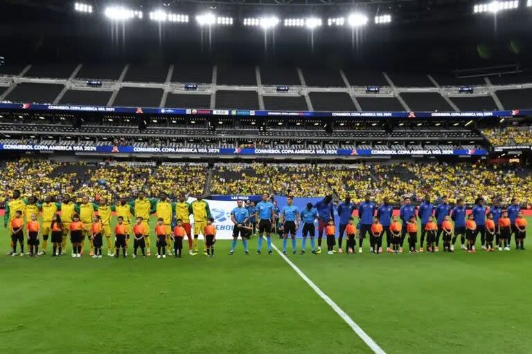 Algunos estadios tuvieron baja asistencia para los partidos de la Copa América