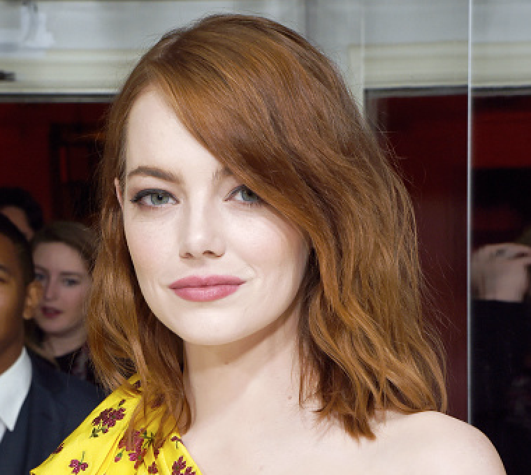 Emma Stone just wore almost every 2017 fashion trend on the red carpet