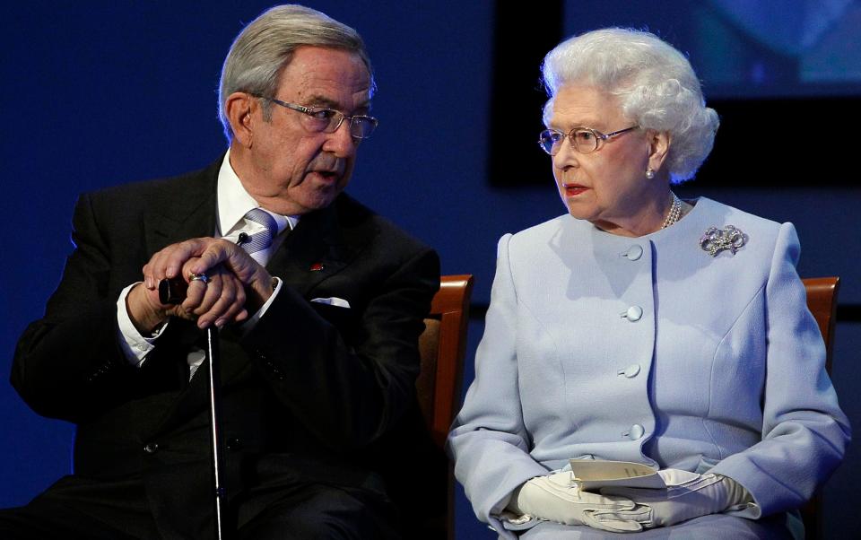 King Constantine and Queen Elizabeth II