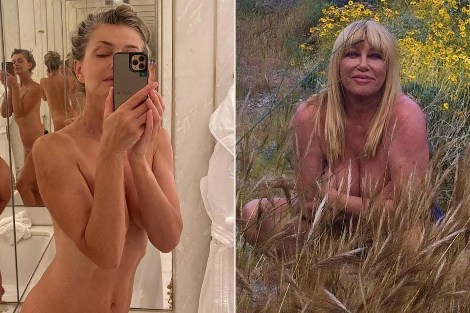 Legends Only: Paulina Porizkova, Suzanne Somers and More Celebs Over 50 Who Posed Nude