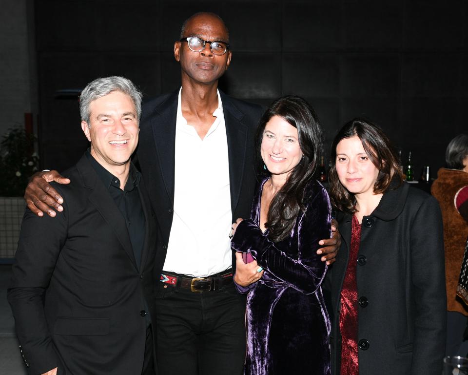 <h1 class="title">Michael Govan, Mark Bradford, Katherine Ross, and Analia Saban</h1><cite class="credit">Photo: Billy Farrell / BFA</cite>