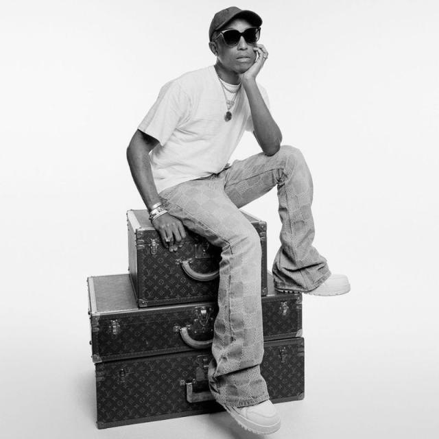 Pharrell Williams Debuts First Collection for Louis Vuitton - See