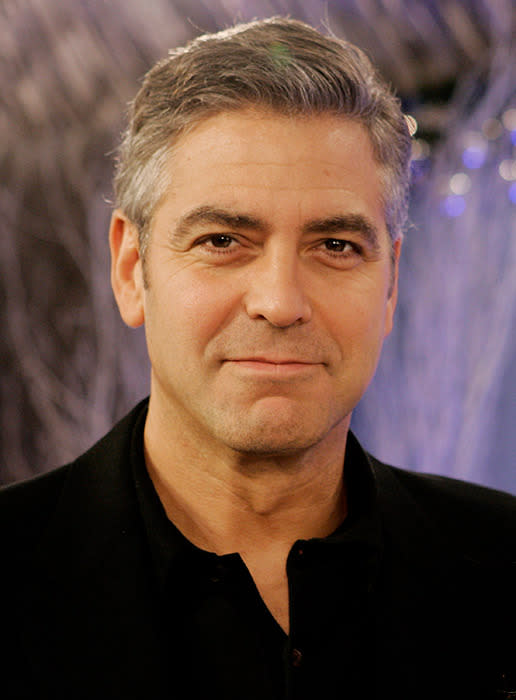 Hello Mr Salt and Pepper. Clooney in 2006 – the year he won "Sexiest Man Alive".