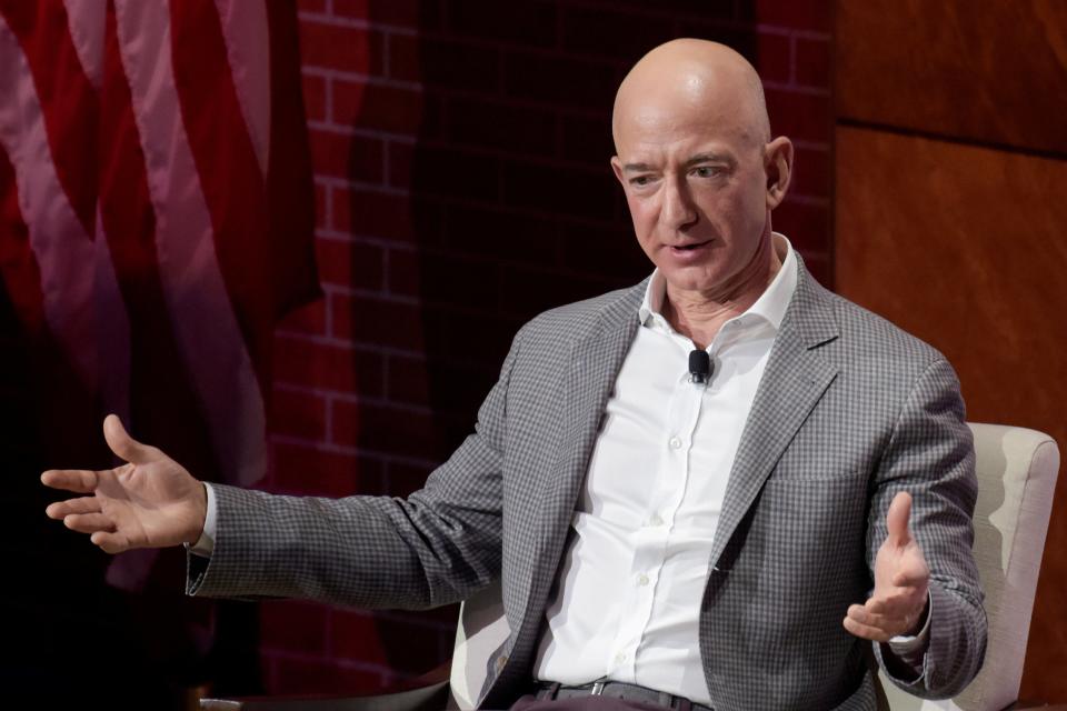 <p>Jeff Bezos has used Amazon’s dominant position in e-commerce to extend deep into a host of other areas</p> (Reuters)