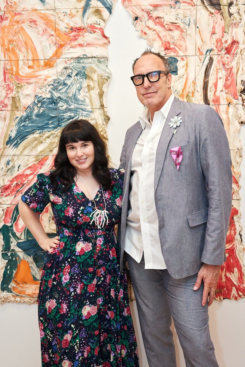 Laura Dvorkin and Maynard Monrow will host a first-look at installations Sunday in West Palm Beach's The Bunker for New Wave Art Wknd patrons.