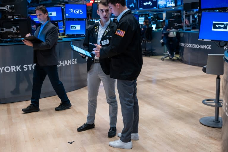 Le parquet du New York Stock Exchange (SPENCER PLATT)