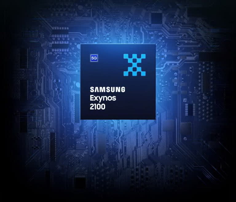 圖／5奈米極紫外光EUV製程，三星推出全新5G旗艦SoC Exynos 2100。(三星)