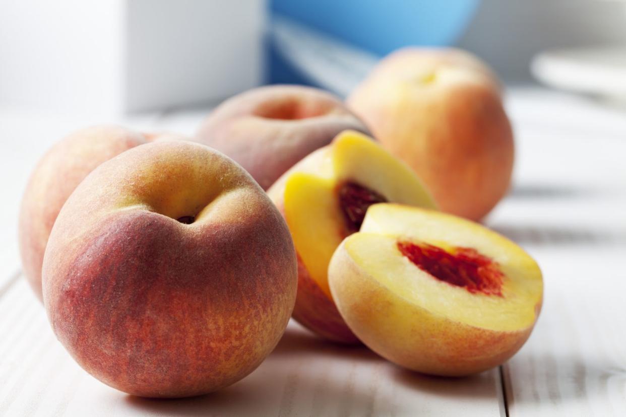 summer fruit peaches