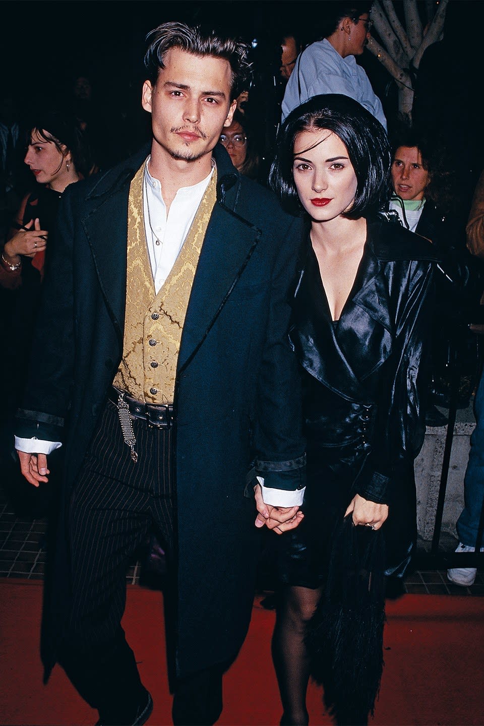 Winona Ryder and Johnny Depp