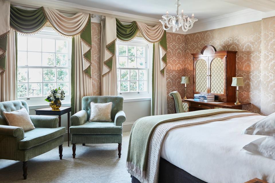 Junior suite interior at The Goring