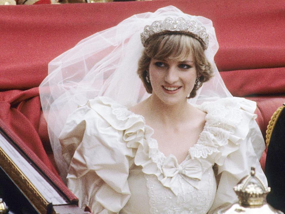 princess diana prince charles wedding day