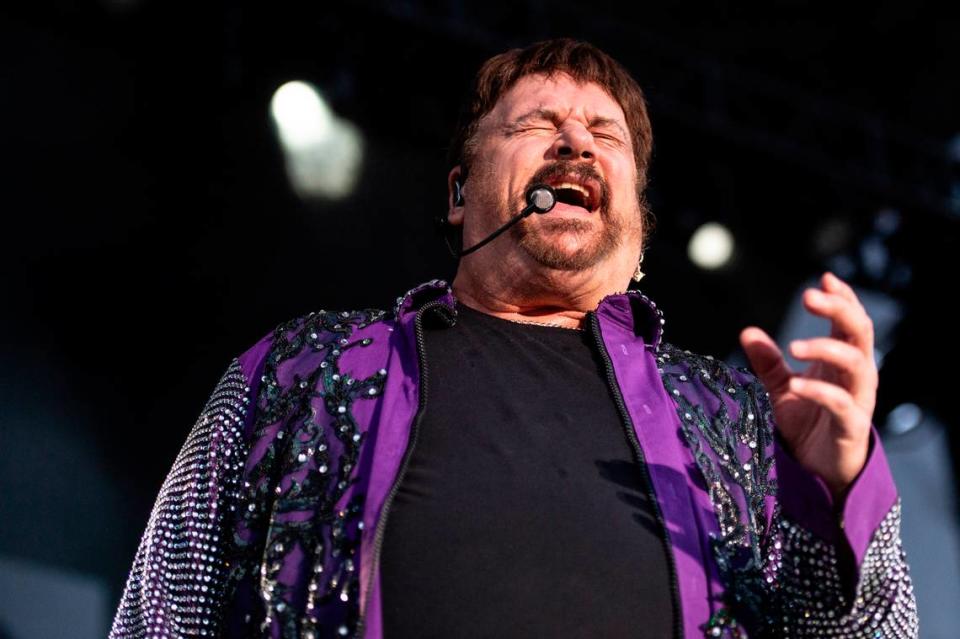 KC and The Sunshine Band performs at the inaugural show at The Sound Amphitheater in Gautier on Friday, April 12, 2024. Hannah Ruhoff/Sun Herald