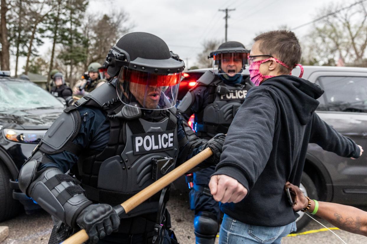 More than a year after civil rights protests swept the nation, Congress says they’re close to passing a police reform package. (AFP via Getty Images)