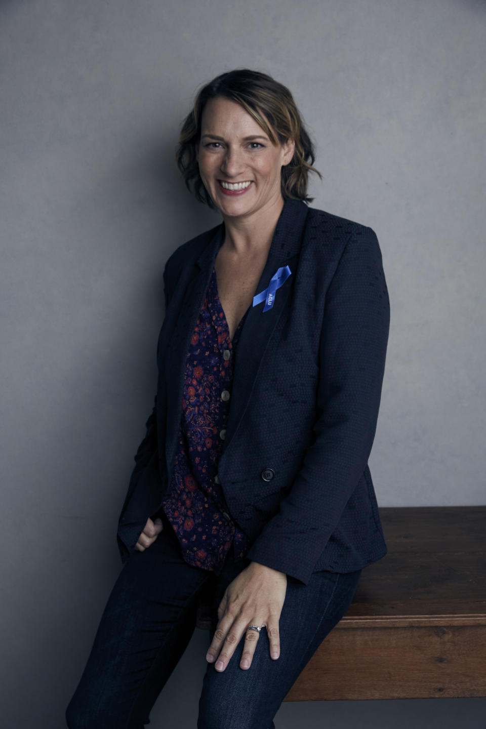 Director Amy Adrion poses for a portrait to promote the film “Half the Picture” at the Music Lodge during the Sundance Film Festival in 2018. (Photo: Taylor Jewell/Invision/AP)