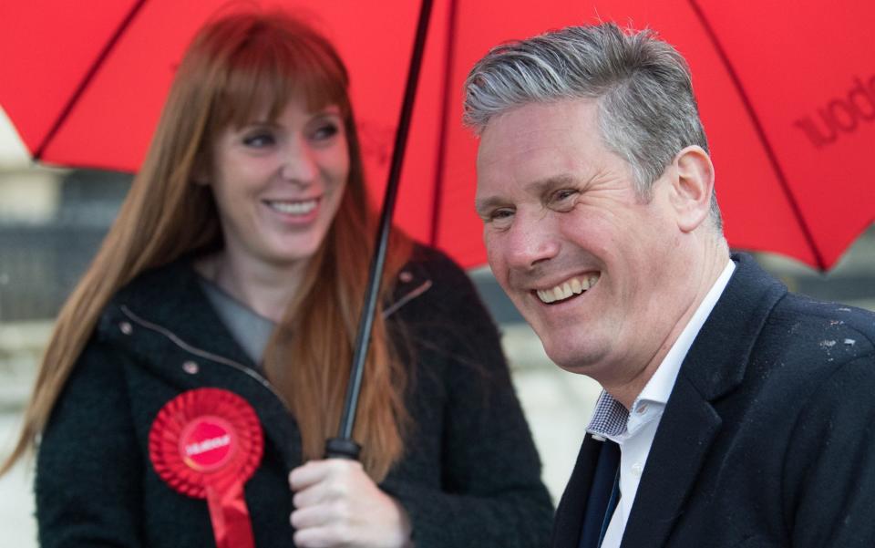 Starmer and Rayner: After the laughter, comes...  team work - Getty