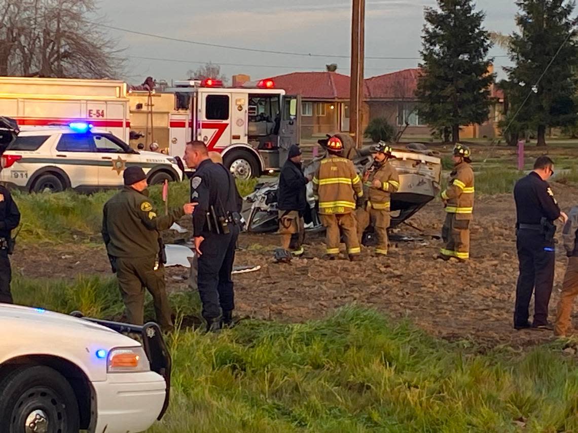 A woman suffered major injuries Thursday, March 9, 2023, on Highway 180 after being struck by a car fleeing from Fresno police, according to California Highway Patrol.