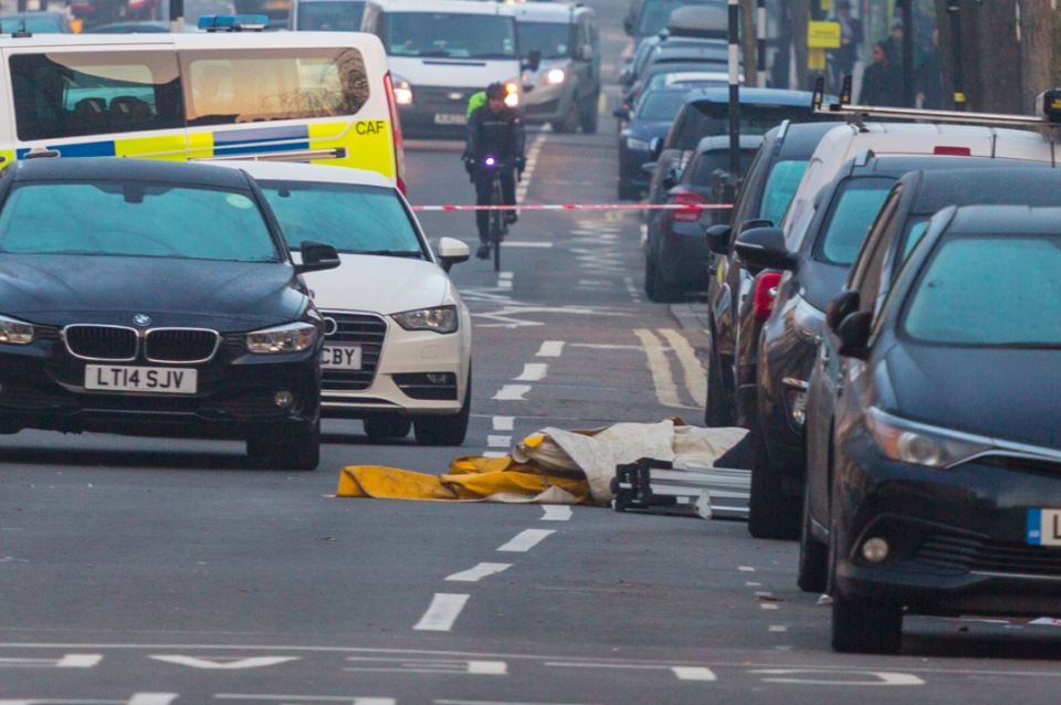 <em>Two men were killed within two hours in Camden on Tuesday night (SWNS)</em>