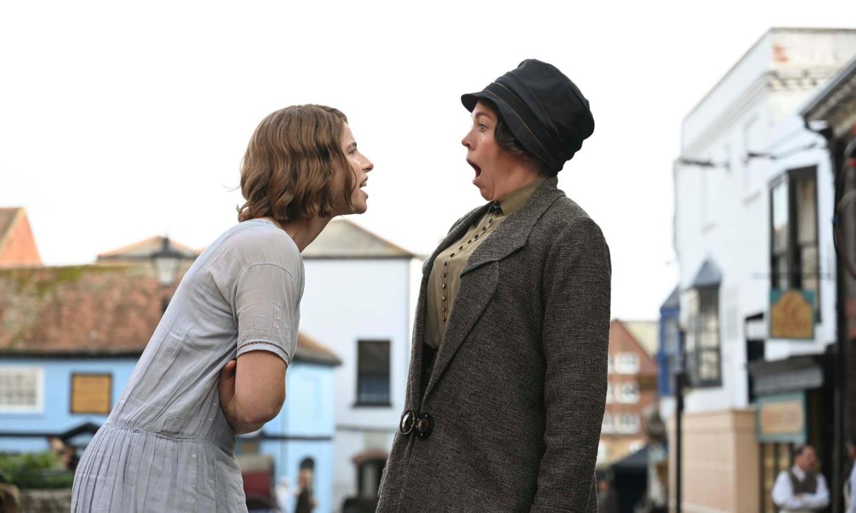 <span>Frustrating … Olivia Colman and Jessie Buckley in Wicked Little Letters.</span><span>Photograph: Parisa Taghizadeh</span>