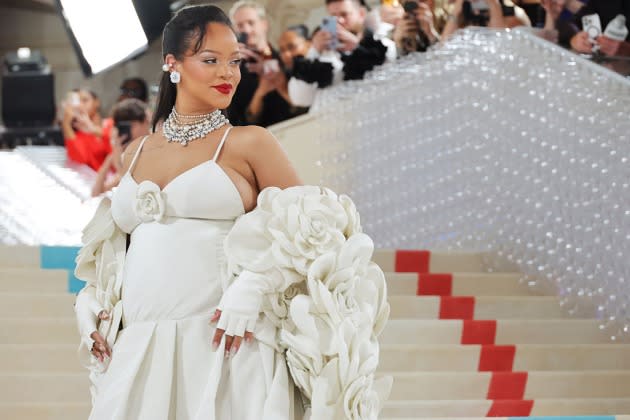 Rihanna Wore Valentino Haute Couture To The 2023 Met Gala