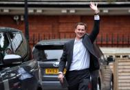 Conservative Party leadership candidate Jeremy Hunt leaves his home in London