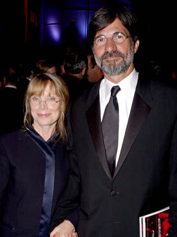 <p>Jeff Kravitz/FilmMagic</p> Sissy Spacek and Jack Fisk during The 54th Annual Primetime Emmy Awards.