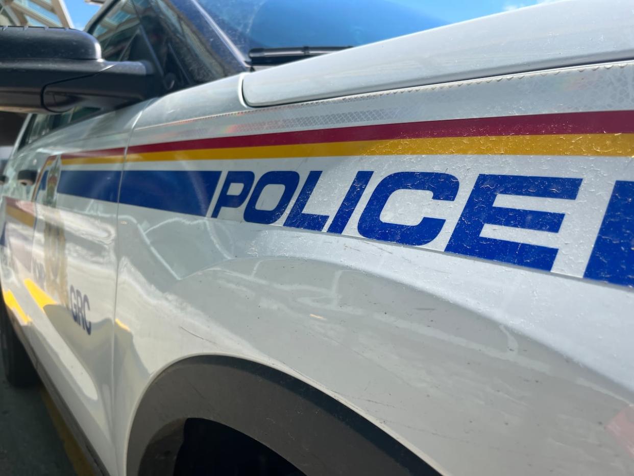 Alberta RCMP say two men are in custody after an incident near the Fort Chipewyan airport on Wednesday.  (David Bell/CBC - image credit)