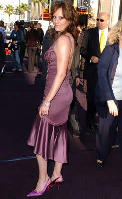 Annabeth Gish at the Hollywood premiere of Warner Bros. Pictures' Batman Begins