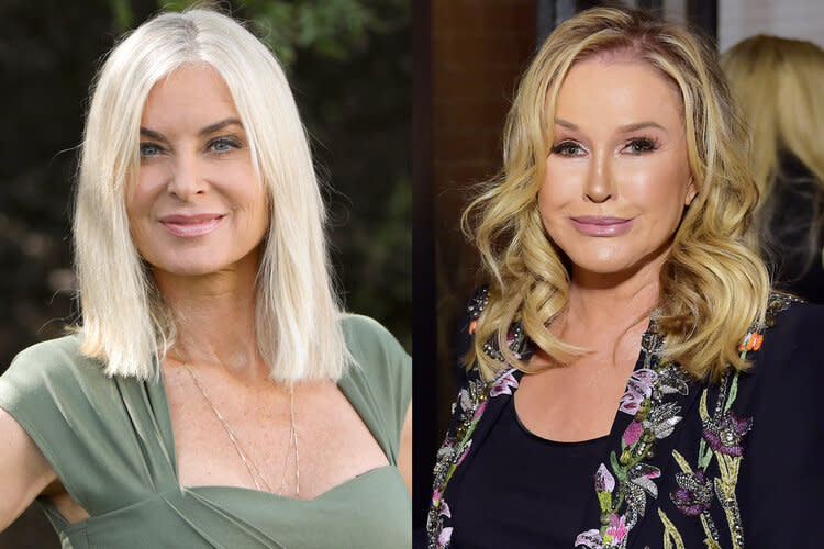 Eileen Davidson Kathy Hilton Relationship