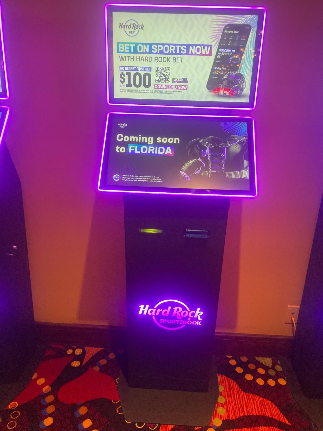 Celebrities and sports bettors celebrate the opening of a "New Era" in gaming at Seminole Tribe Casinos on Thursday, Dec. 7, 2023.