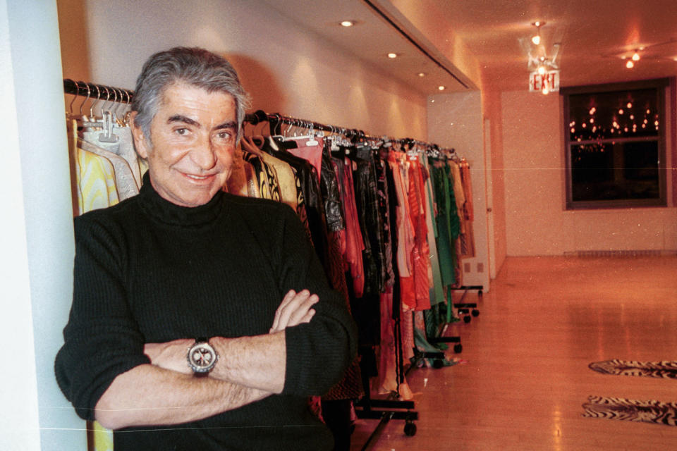 Italian fashion designer Roberto Cavalli  (Arnaldo Magnani / Getty Images file)
