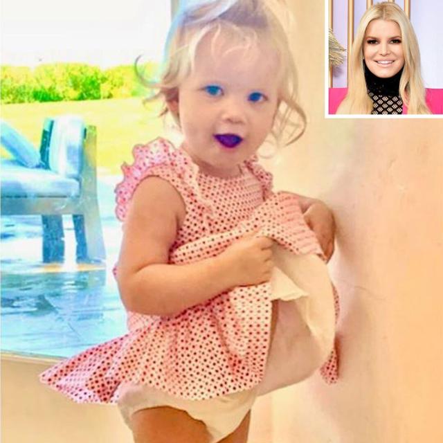 Jessica simpson store baby bathing suit