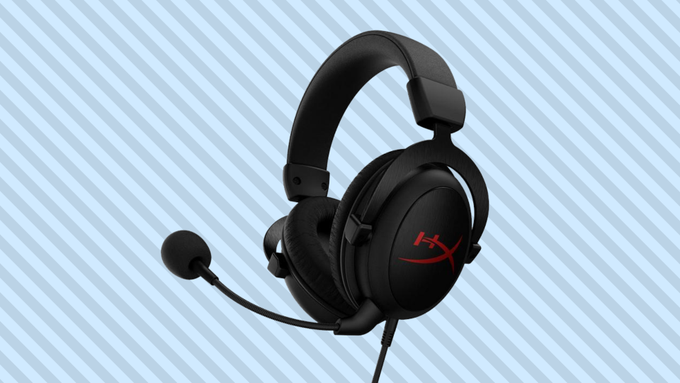 Save 29 percent on this HyperX Cloud Core 7.1 Black Wired Gaming Headset. (Photo: GameStop)