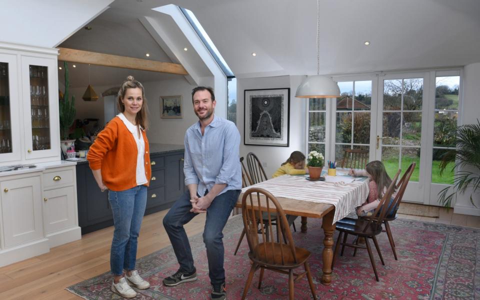 Ele Grafton and husband Jon extended their home in Somerset - Jay Williams