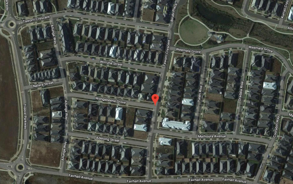 Homicide detectives are at the house, at Taworri Crescent at Werribee. Photo: Google Maps