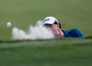 ATLANTA, GA - SEPTEMBER 20: Rory McIlroy of Northern Ireland plays a bunker shot on the eighth hole during the first round of the TOUR Championship by Coca-Cola at East Lake Golf Club on September 20, 2012 in Atlanta, Georgia. (Photo by Kevin C. Cox/Getty Images)