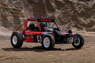<p>The Tamiya Wild One radio-controlled car – a mainstay of the 1980s toy box and highly collectable today – has been turned into the full-sized, road-legal electric dune buggy of your dreams. Available to order from £35,000, the Wild One Max is the work of Bicester-based The Little Car Company, known for its downsized EV reworkings of iconic classics like the Ferrari 250 TR and Bugatti Type 35. </p><p>Power is supplied by eight swappable battery packs totalling 14.4kWh and giving around 120 miles of range. Weight is 500kg and top speed is pegged at 62mph.</p>