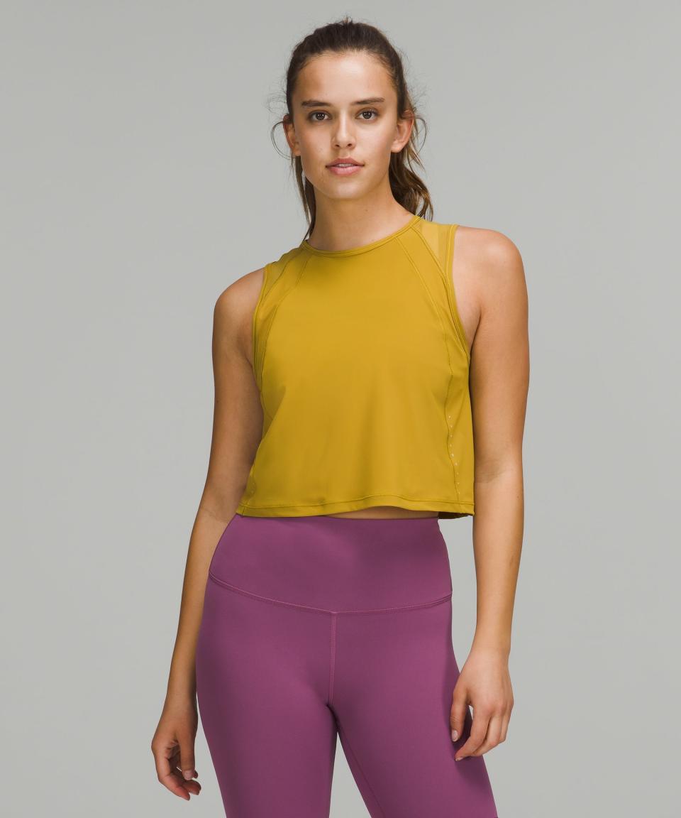 Sculpt Cropped Tank Top