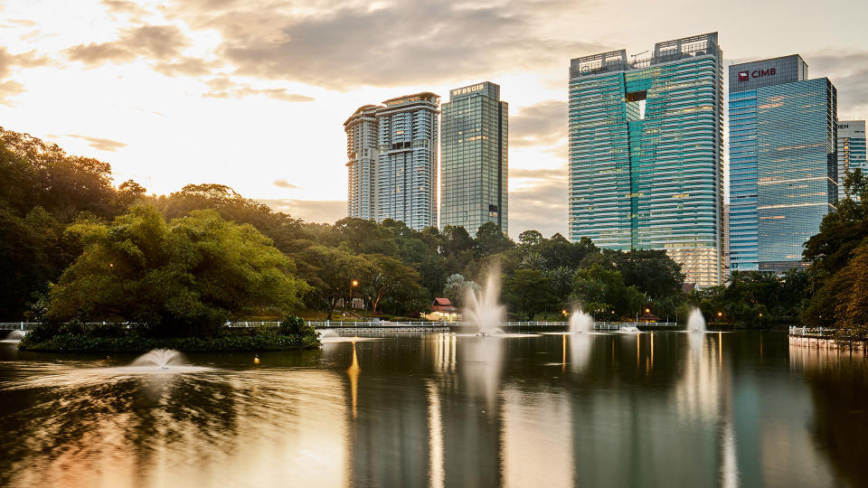 St. Regis Kuala Lumpur from Lake Gardens