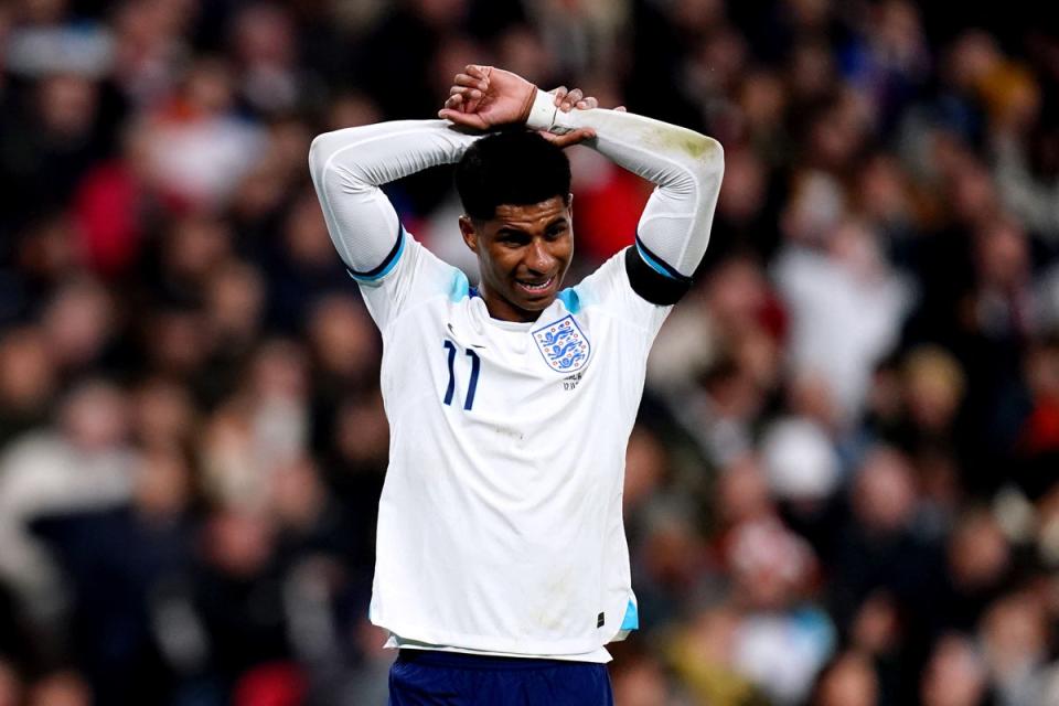 Could Marcus Rashford return to England in time for the 2026 World Cup?  (PA Archive)