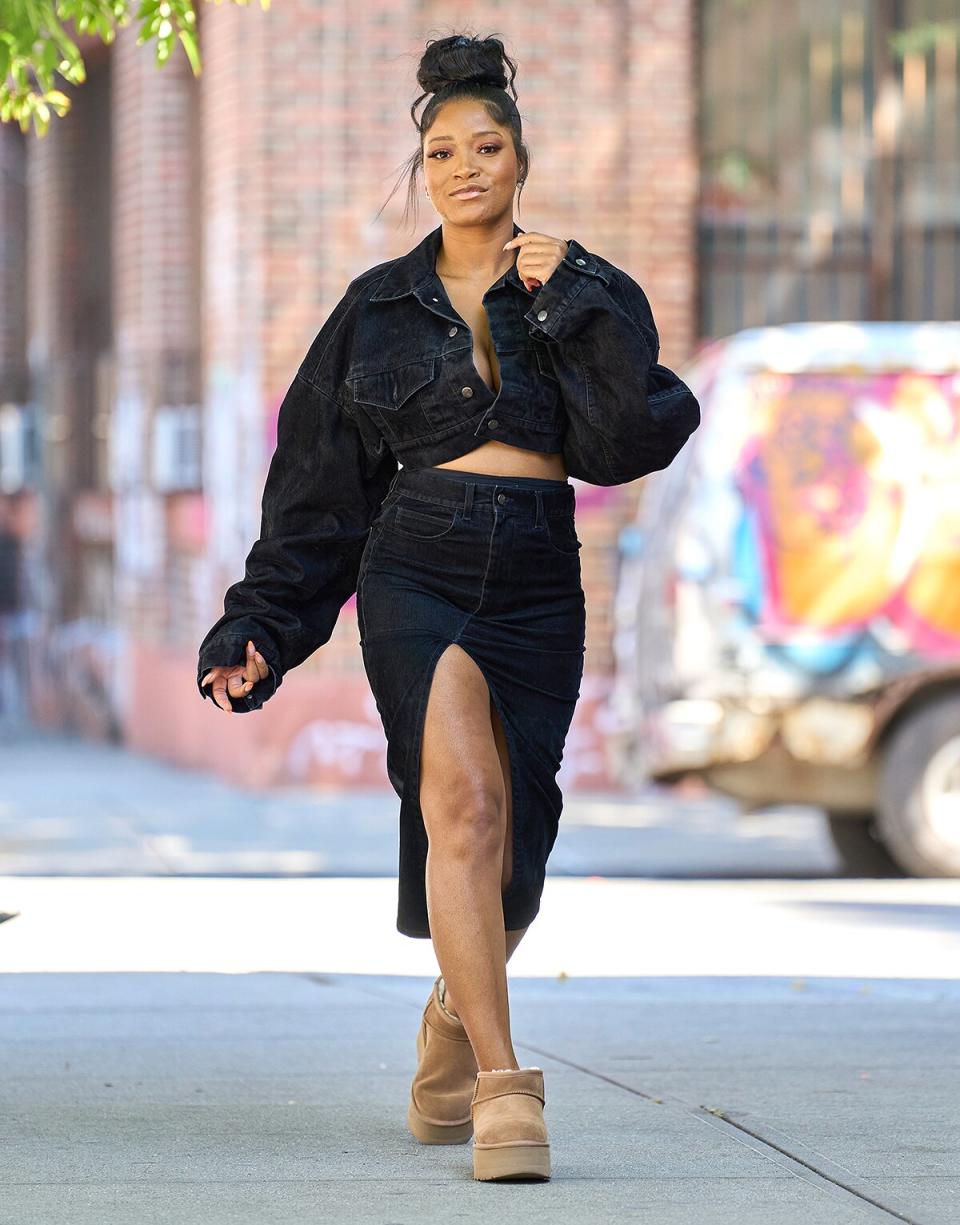 Actress Keke Palmer is seen on September 14, 2022 in New York City.