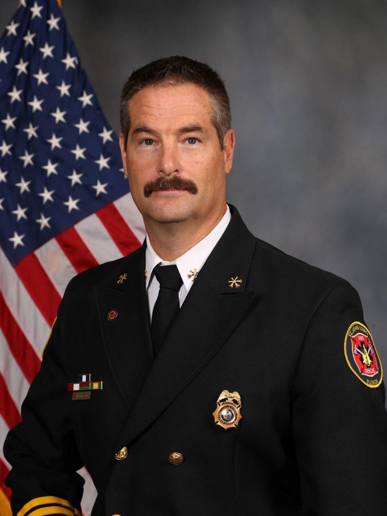 St. Johns County Fire Rescue Acting Fire Chief Sean McGee