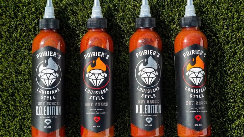 Poirer's Louisiana-style hot sauce lineup