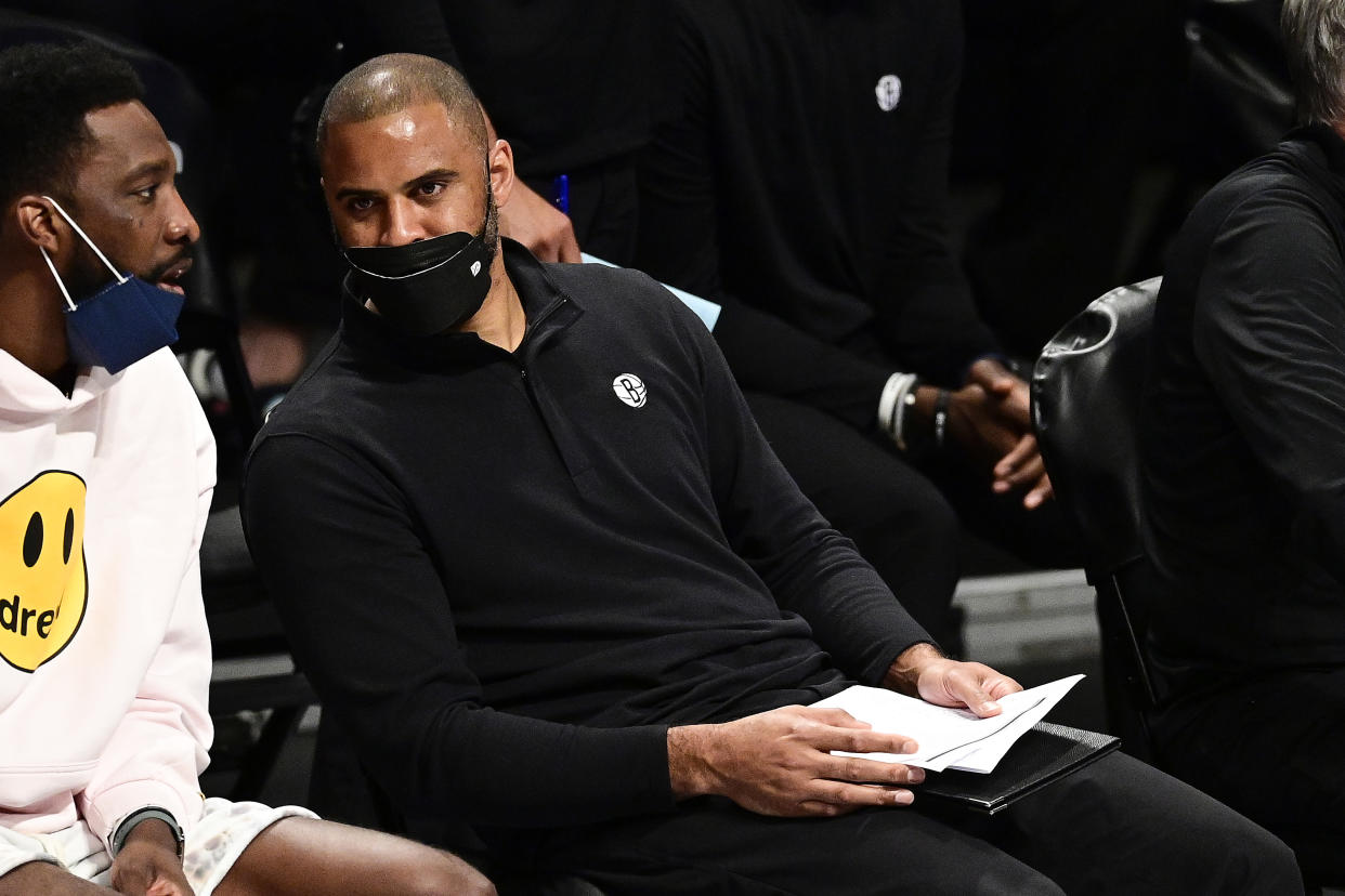 Brooklyn Nets assistant coach Ime Udoka. (Steven Ryan/Getty Images)