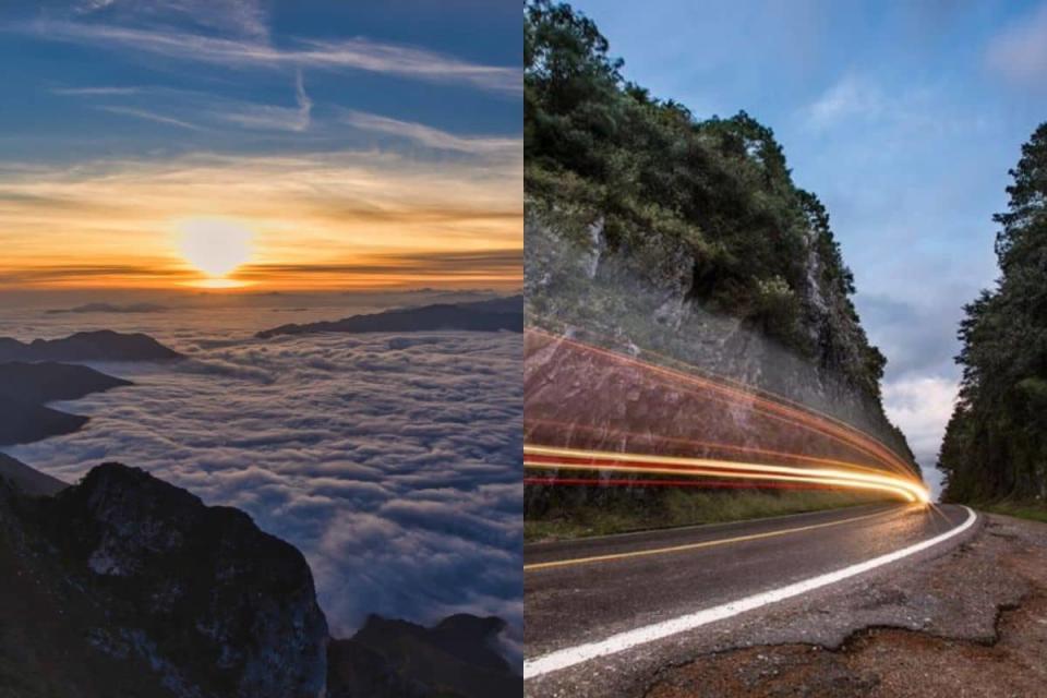 Mirador de Cuatro Palos y la Puerta del Cielo de Pinal de Amoles. Fotos: Sectur