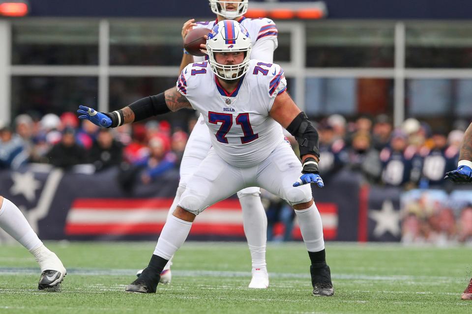 Ryan Bates will begin the season as the Bills' starting right guard.