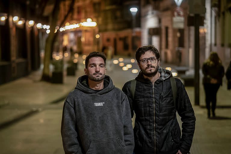 Los denunciantes, Pablo Vío y Gonzalo Elizondo
