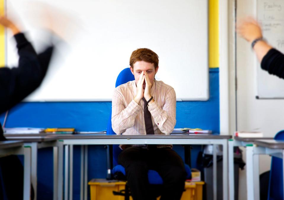 Behaviour and behaviour management are key contributors to mental health issues among teachers (Getty)